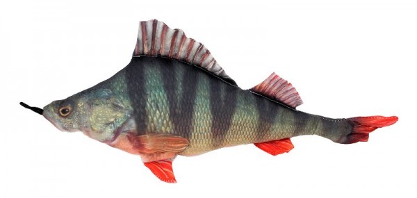 Stoff-Fisch Barsch", Länge 45 cm"