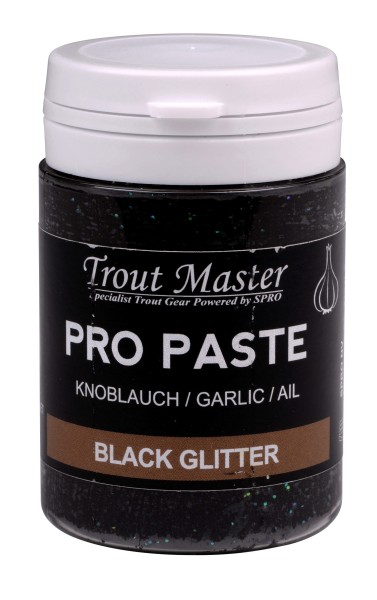 Trout Master Pro Paste Carlic Black Glitter
