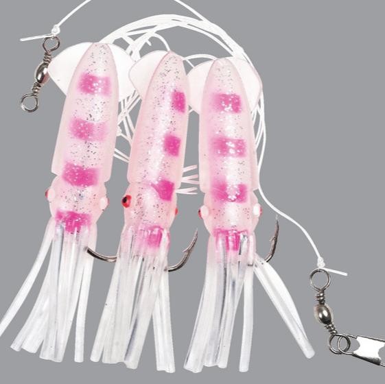 Artikelbild für Octopus 3-Haken, perlmutt/pink im Baltic Kölln Onlineshop