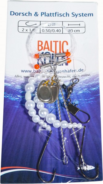 Baltic Buttvorfach 2 Haken perlmutt