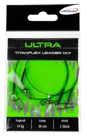 Artikelbild für Climax Ultra Light Titanflex Leader 1x7 im Baltic Kölln Onlineshop