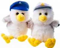 Plüsch-Möwe Käptn Peetie 22cm