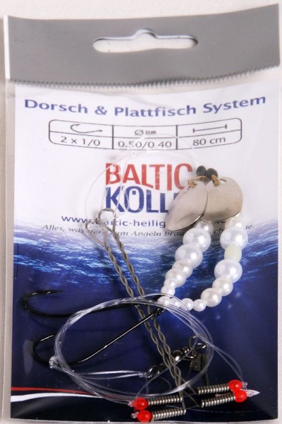 Baltic Buttvorfach 2 Haken perlmutt
