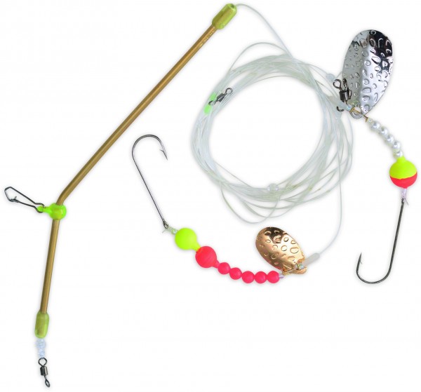 Dorsch Boot Rig gelb/orange 2m