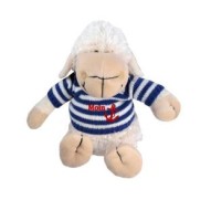 Artikelbild für Plüsch Schaf gestrickter Kapuzenpullover im Baltic Kölln Onlineshop