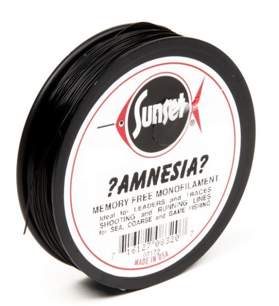 Amnesia Line black, Spule mit 100m Lauflänge -extrem dehnungsarm-