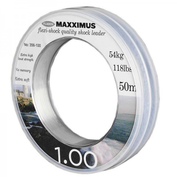 Maxximus Flexi-shock leader 50m