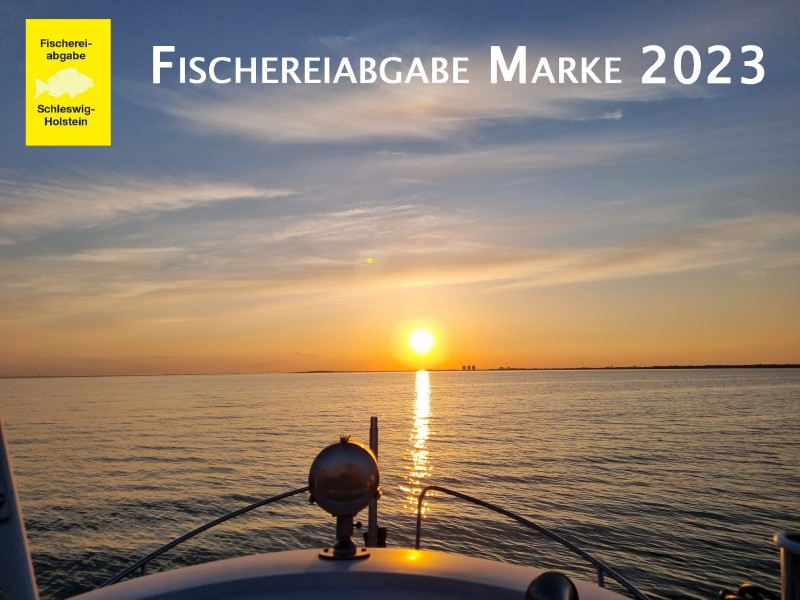 Fischereiabgabe Marke 2021