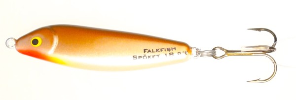 FALKFISH Spöket 6cm Farbe 373,oliv/kupfer/pearl