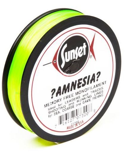 Amnesia Line bright green Spule mit 100m -extrem dehnungsarm-
