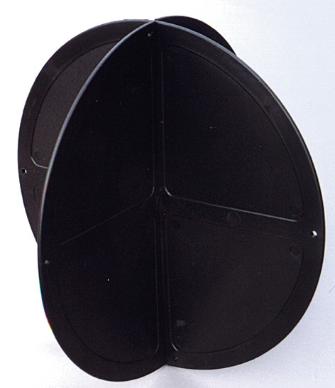 Ankerball schwarz Kunststoff