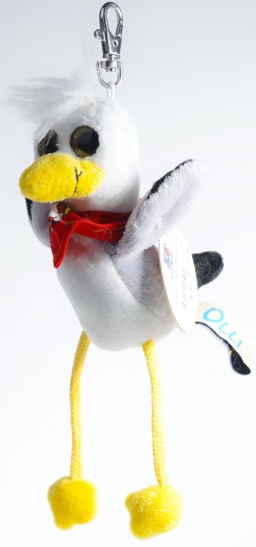 Plüsch-Möwe Olli 10 cm sitzend