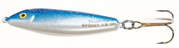 Falkfish Spöket 6cm Farbe 375, blau/silber