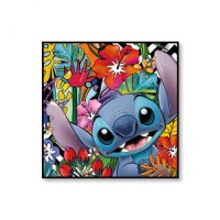 Artikelbild für Bild Stitch quadratisch mehrfarbig L4xB70xH70cm im Baltic Kölln Onlineshop