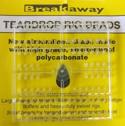 Artikelbild für Breakaway Teardrop Beads, Clear 96 Stk.in Verpackung im Baltic Kölln Onlineshop