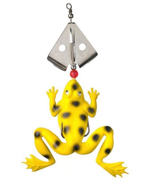 Artikelbild für Frosch 18cm mit Spinnerblatt gelb im Baltic Kölln Onlineshop