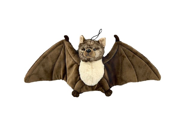 Artikelbild für Plüsch Fledermaus braun m. Glitzeraugen im Baltic Kölln Onlineshop