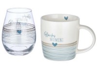 Artikelbild für Glas/Porzellan 2er Set Glücksmomente im Baltic Kölln Onlineshop