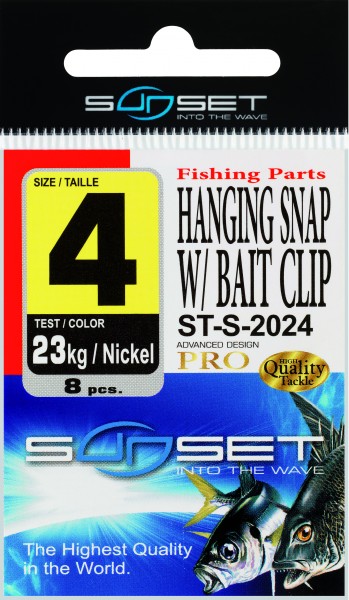 Hanging Snap Bait Clip 8 Stck. SB