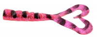 Artikelbild für 4 in.Twin Tail Shrimp HOT PINK GLIT/BLACK 50 Stck. im Baltic Kölln Onlineshop