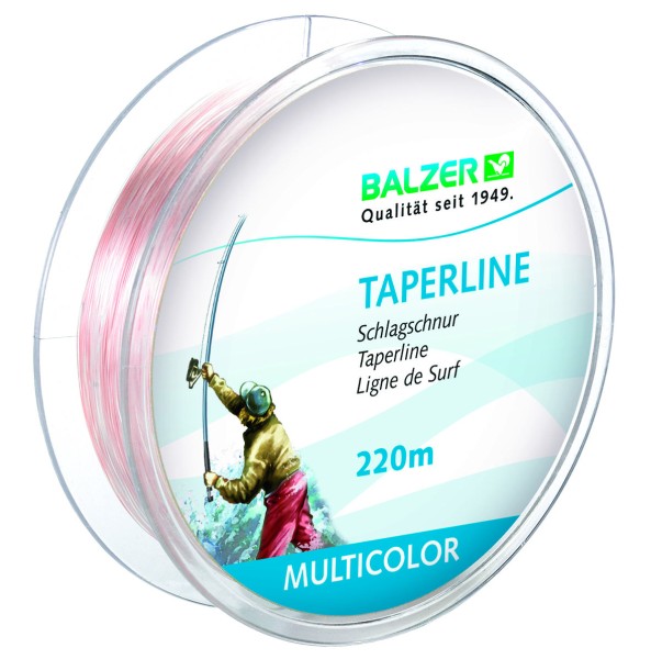 Artikelbild für Taperline 220m, Keulenschnur von 0,58mm verjüngend auf.. im Baltic Kölln Onlineshop