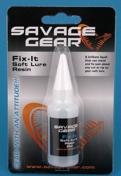 Savage Gear Fix-It Soft Lure Resin Gummikleber.