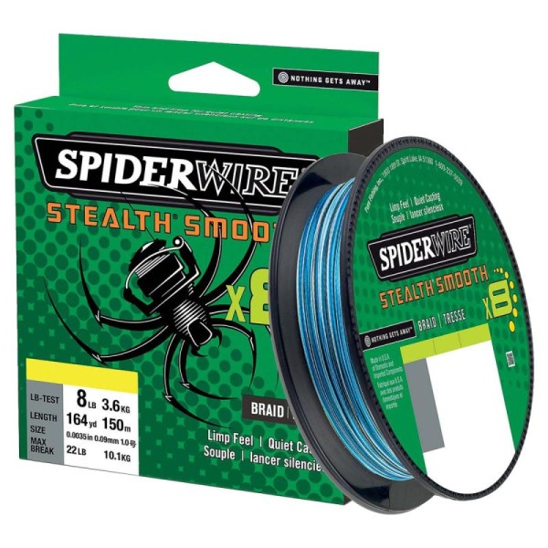 Artikelbild für Spider Wire Stealth Smooth 150m SB im Baltic Kölln Onlineshop