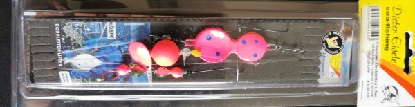 Artikelbild für Plattfisch Doubletten Lifter mit Nachläufer&Lifter pink,UV 2 Hake im Baltic Kölln Onlineshop