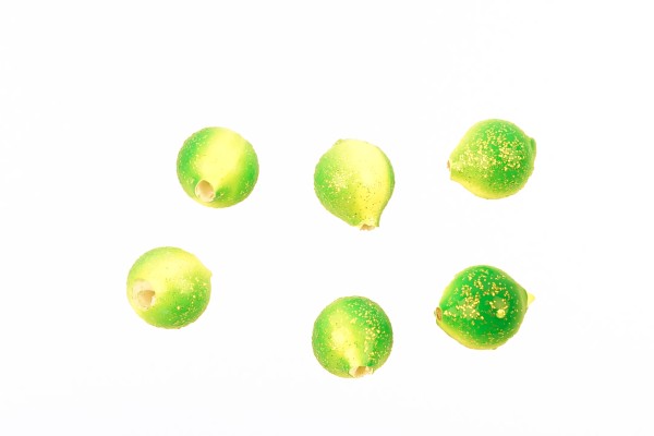Lil' Corky® GLCH Glitter Lime Chartreuse 25 Stück verpackt