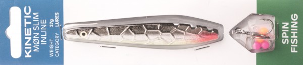 Kinetic Mön Slim Inline Sparkling Silver