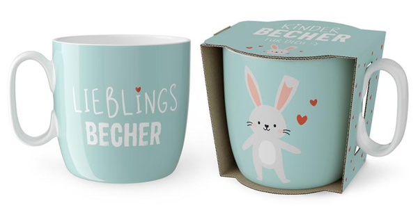 Artikelbild für Kinderbecher Hase 150ml im Baltic Kölln Onlineshop
