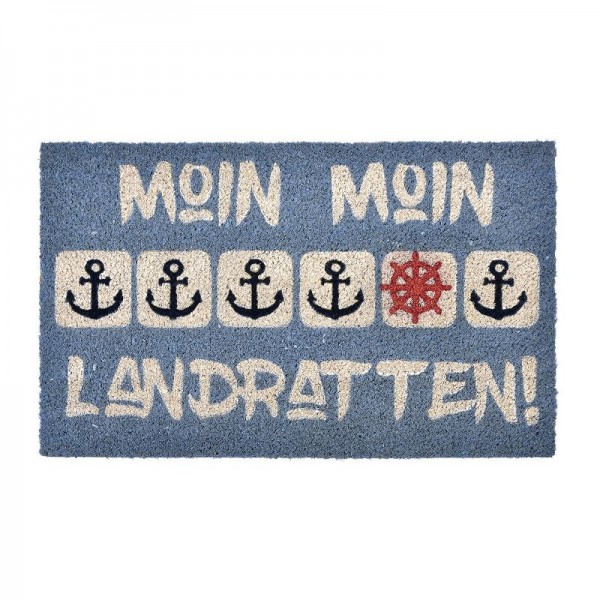 Coast Fußmatte Moin Moin Landraten" 45x75cm"