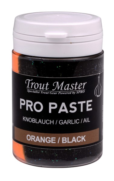 Trout Master Pro Paste Carlic Orange Black