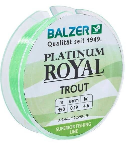 Platinum Royal Trout chartreuse 150m SB