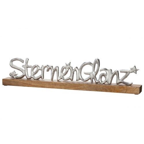 Artikelbild für Weihnachtsdeko Schriftzug Sternenglanz im Baltic Kölln Onlineshop