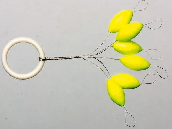 Iron Trout Leuchtpilot oval/gelb