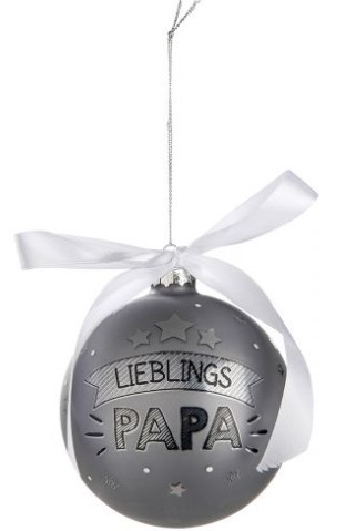 Artikelbild für Weihnachtsdeko Baumkugel Lieblings Papa im Baltic Kölln Onlineshop