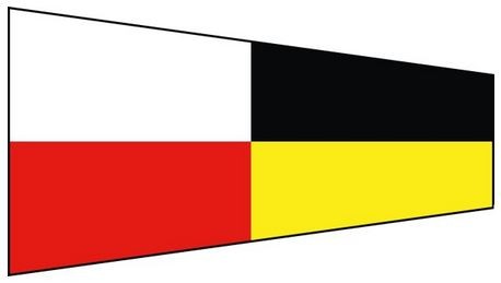 Artikelbild für Signal-Flagge Nylon 9 im Baltic Kölln Onlineshop