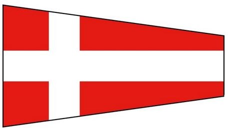 Artikelbild für Signal-Flagge Nylon 4 im Baltic Kölln Onlineshop