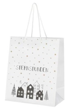 Artikelbild für Weihnachtsdeko Geschenktüte Sternstunden+Weihnachten liegt... im Baltic Kölln Onlineshop