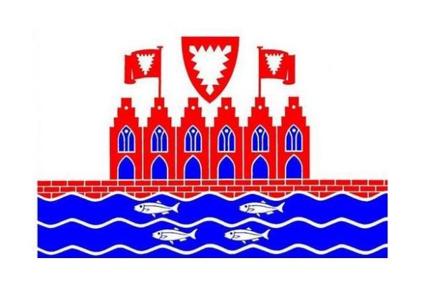 Artikelbild für Stadt-Flagge Heiligenhafen im Baltic Kölln Onlineshop