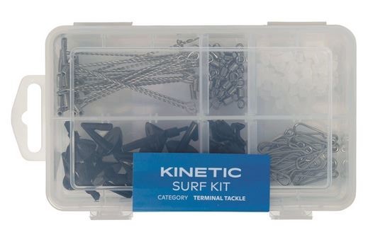 Kinetic Surf Kit Montagematerial für Vorfachbau 110tlg.