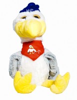 Plüsch-Möwe Olli 35 cm sitzend