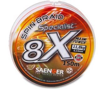 Artikelbild für SAE 8 Specialis Spin Braid rot 150m SB im Baltic Kölln Onlineshop
