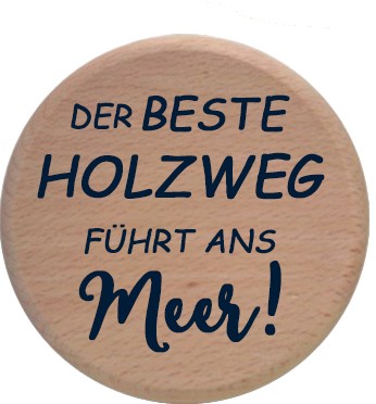 Artikelbild für Bierglasdeckel Der beste Holzweg... im Baltic Kölln Onlineshop