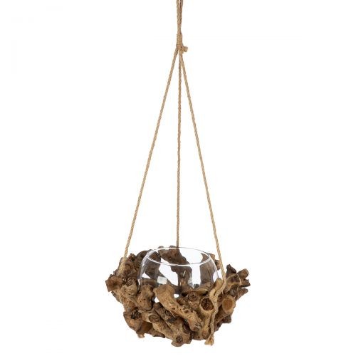 Artikelbild für Windlicht Hänger Holz Höhe 50cm im Baltic Kölln Onlineshop